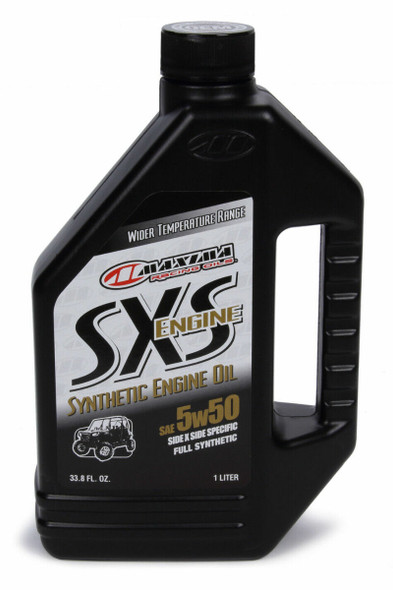 MAXIMA RACING OILS (30-18901S) SXS Engine Full Syntheti c 5w50 1 Liter