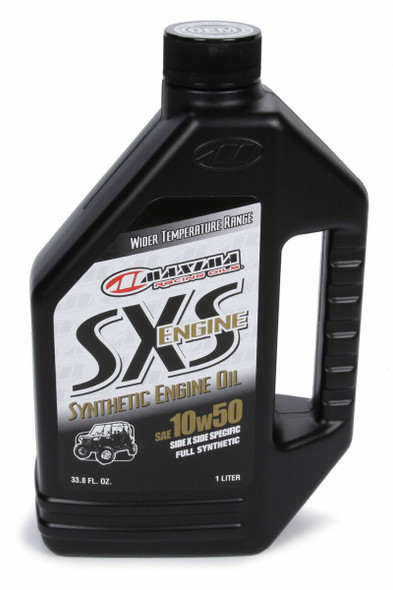 MAXIMA RACING OILS (30-21901S) SXS Engine Full Syntheti c 10w50 1 Liter