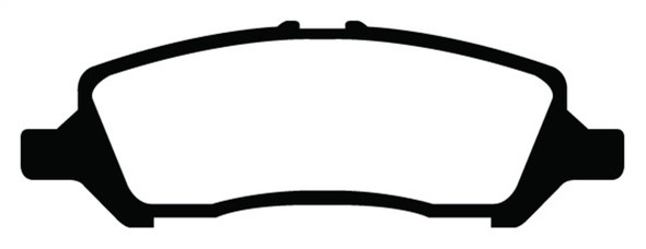 EBC Brakes DP23009 Greenstuff 2000 Series Sport Brake Pads Fits 13-16 Dart
