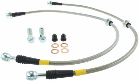 StopTech 950.42000 Stainless Steel Braided Brake Hose Kit Fits 03-08 FX35 FX45