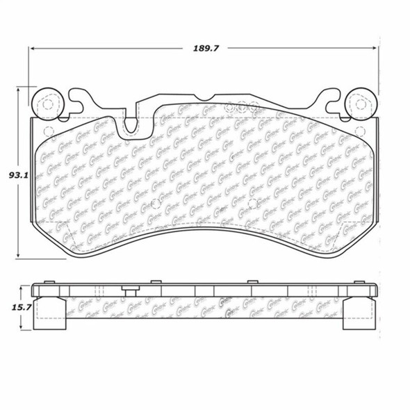 StopTech 308.12910 StopTech Street Brake Pads
