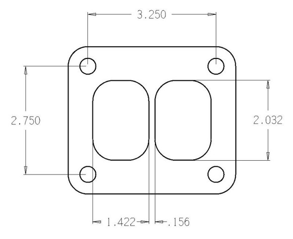 Cometic Gasket Automotive C4513 Turbocharger Flange Gasket