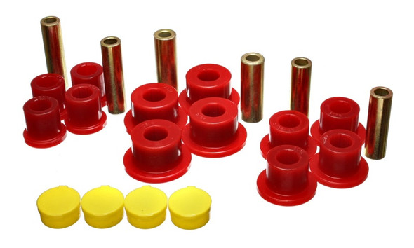 Energy Suspension 5.2115R Leaf Spring Bushing Set Fits 02-05 Ram 1500