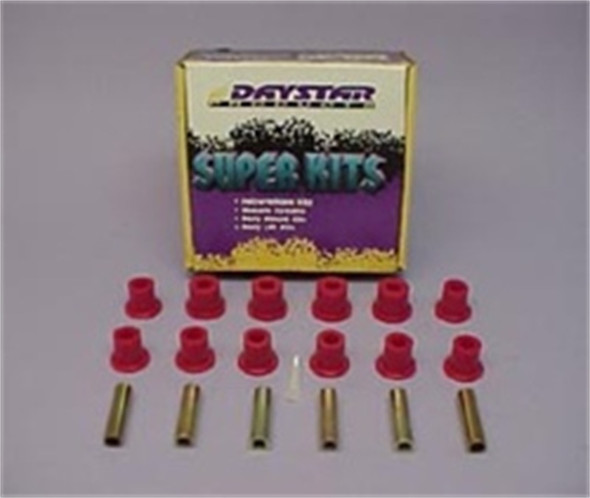 Daystar KS02001BK Spring And Shackle Bushing Fits 86-88 Samurai