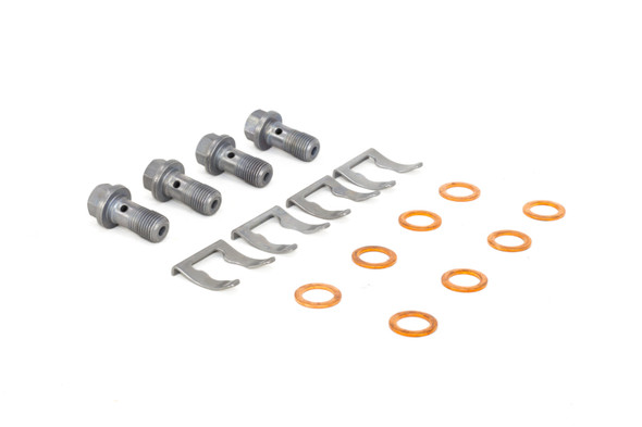 Goodridge USA 24225 G-STOP SS Braided Brake Line Kit Fits 15-17 WRX STI