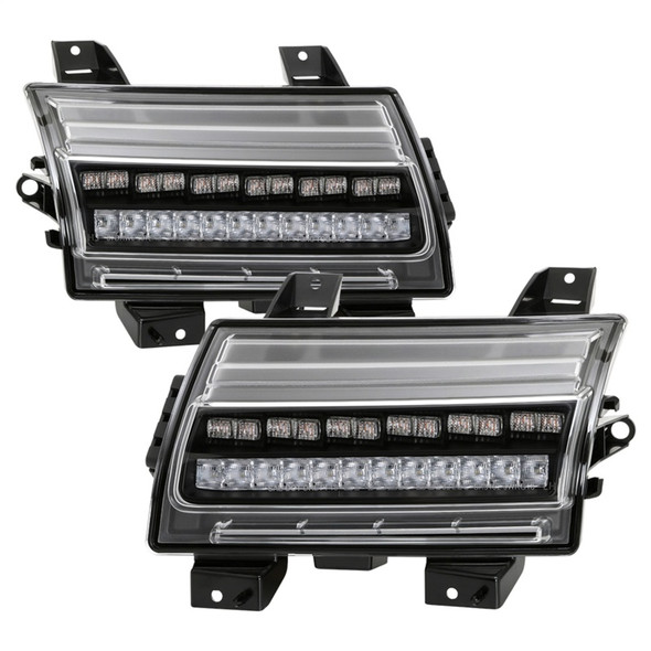 Spyder Auto 5086785 Full LED Front Bumper Lights