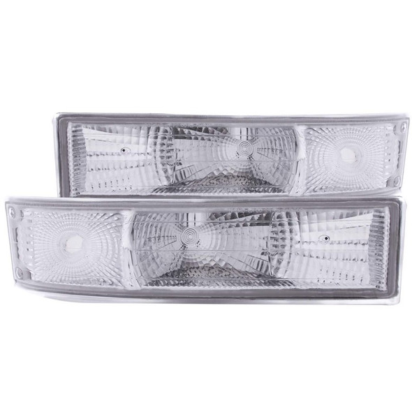 ANZO For 1995-2005 Chevrolet Astro Van Euro Parking Lights Chrome