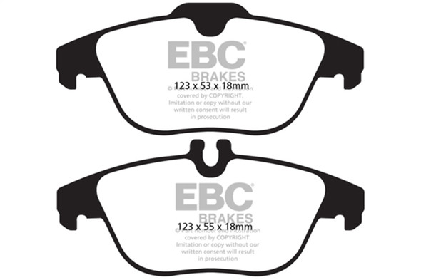 EBC DP42012R Yellowstuff Brake Pad Sets- DP42012R