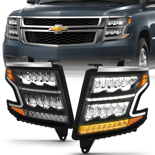 Anzo USA 111478 LED Crystal Headlight