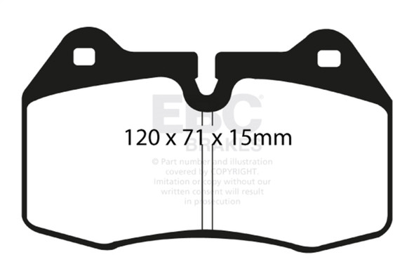 EBC DP21644 Greenstuff Brake Pad Sets- DP21644
