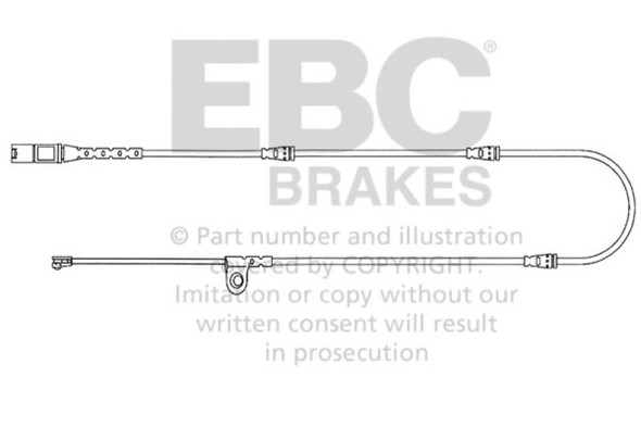 EBC EFA139 Wear Leads- EFA139