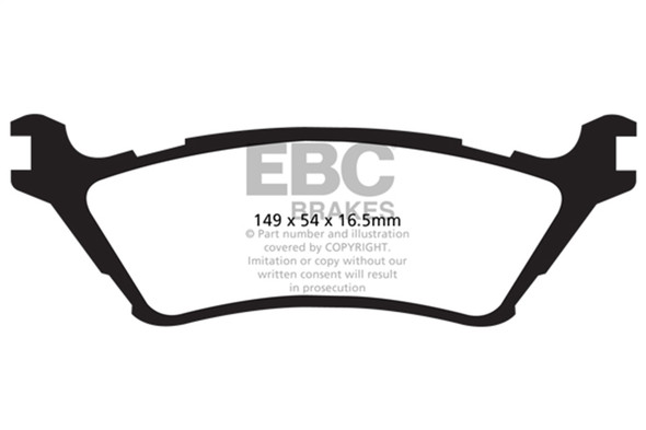 EBC UD1602 Ultimax2 Brake Pad Sets- UD1602