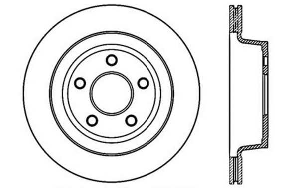 StopTech Slot & Drill Brake Rotors (Part# 127.62117R)
