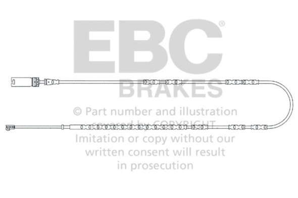EBC EFA137 Wear Leads- EFA137