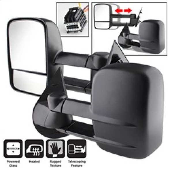 Spyder Auto 9935701 XTune Door Mirror Set