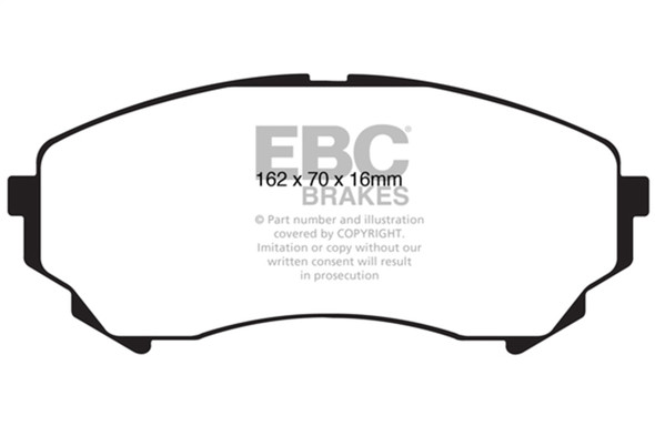 EBC DP41828R Yellowstuff Brake Pad Sets- DP41828R