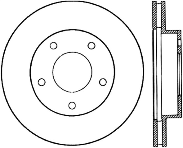 StopTech Slot & Drill Brake Rotors (Part# 127.62005R)