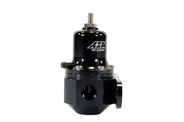 AEM High Capacity Universal Black Adjustable Fuel Pressure Regulator (25-305BK)