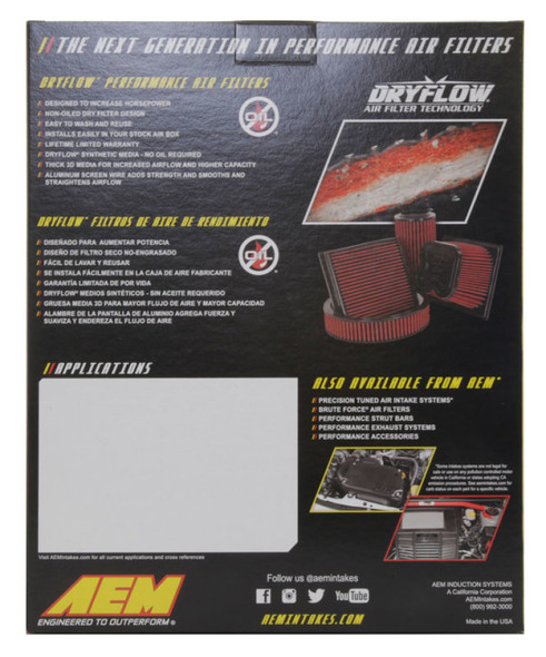 AEM 28-20466 Direct Fit Air Filters