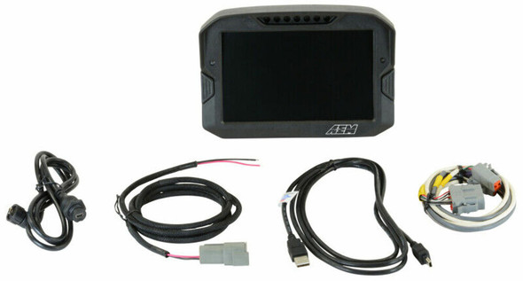 AEM CD-7 Logging Race Dash Carbon Fiber Digital Display (CAN Input Only) (30-5701)