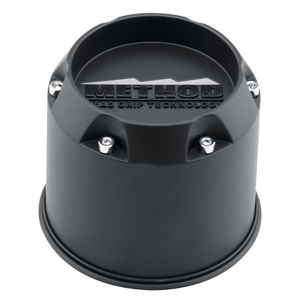 Method Cap T080 - 130.8mm - Black - Push Thru - PART# CP-T080B140-1