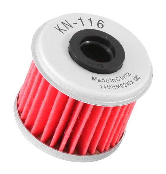 K&N Oil Filter for Honda/Husqvarna 1.625in OD x .438in ID x 1.406in H (KN-116)