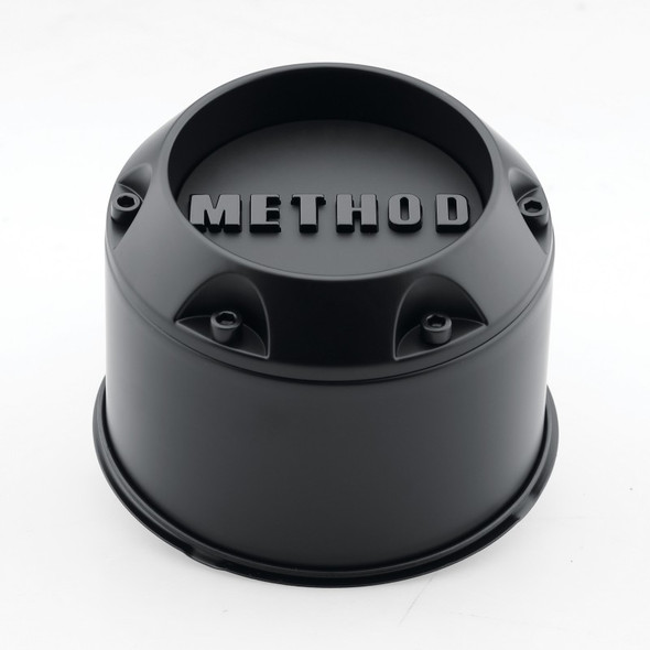 Method Cap 1717 - 150mm - Black - Push Thru - PART# CP-1717B150-B