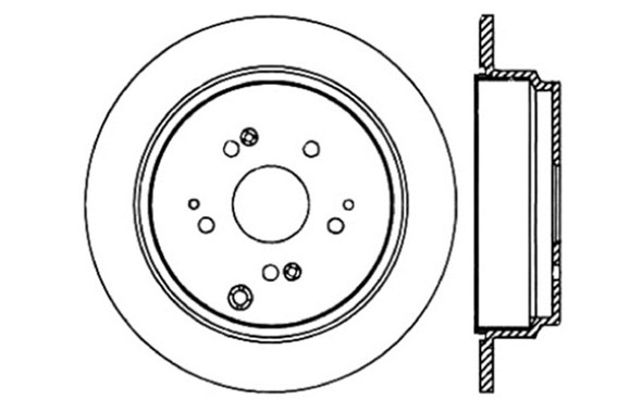 StopTech Slot & Drill Brake Rotors (Part# 127.40065R)