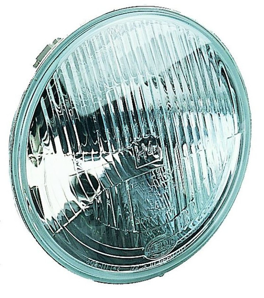 Hella 178mm (7in) H4 12V 60/55W Single High/Low Beam Headlamp (Part # 2395991)