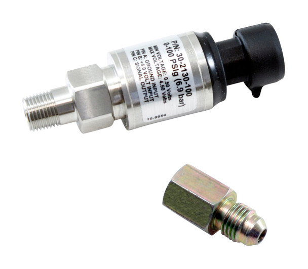 AEM 6.5 BAR MAP or 100 PSIG Stainless Steel Sensor Kit (30-2130-100)