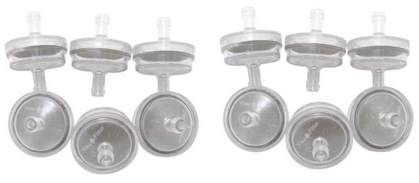K&N Stainless Mesh Fuel Filter 12in LN Gas Filter .25in FLG 1.75in L (81-0230)