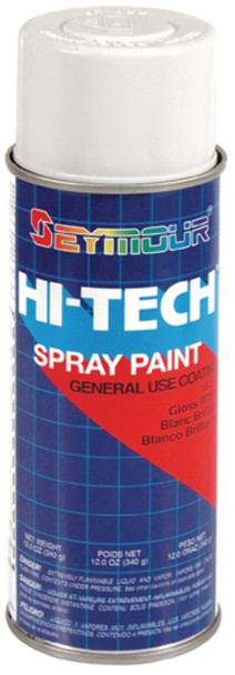 SEYMOUR PAINT (16-113) Hi-Tech Enamels Gloss White Paint
