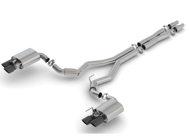 Borla 140742BC S-Type Cat-Back Exhaust System Fits 18-23 Mustang
