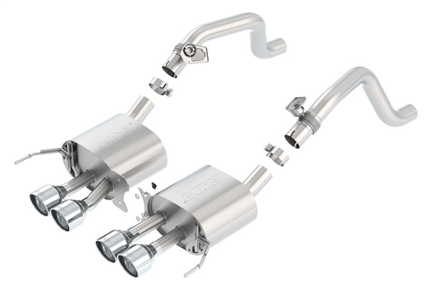 Borla 11877 S-Type Axle-Back Exhaust System Fits 14-18 Corvette