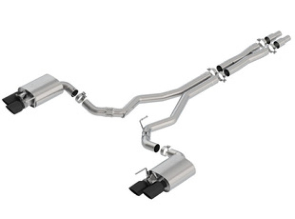 Borla 140743BC ATAK Cat-Back Exhaust System Fits 18-23 Mustang