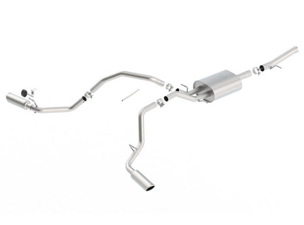 Borla 140720 ATAK Cat-Back Exhaust System Fits Sierra 1500 Silverado 1500