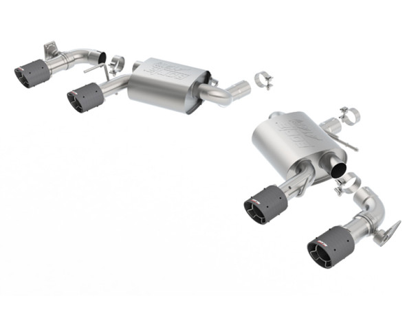 Borla 11925CF ATAK Axle-Back Exhaust System Fits 16-23 Camaro