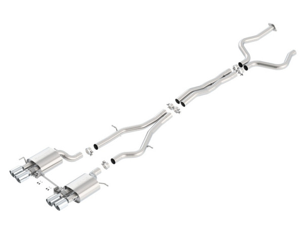 Borla 140692 S-Type Cat-Back Exhaust System Fits 16-19 ATS