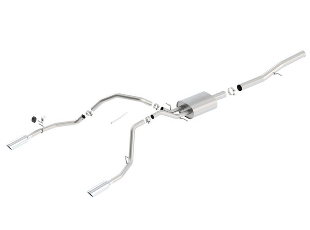 Borla 140572 ATAK Cat-Back Exhaust System Fits Sierra 1500 Silverado 1500