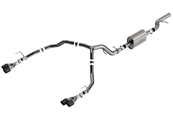 Borla 140859CF S-Type Cat-Back Exhaust System Fits 21-24 Tahoe Yukon