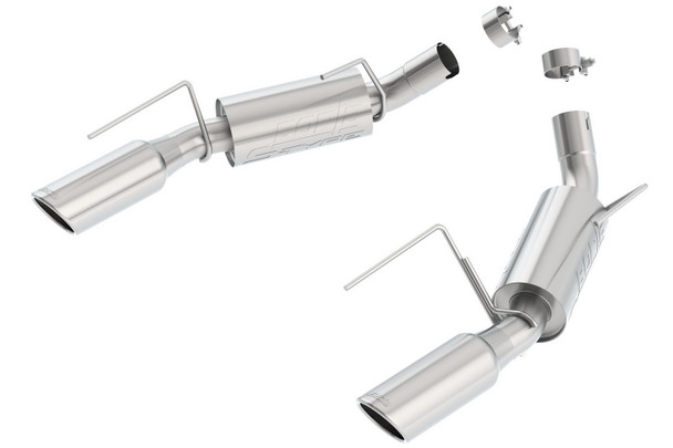Borla 11750 S-Type Axle-Back Exhaust System Fits 05-09 Mustang