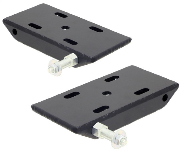 RockJock CE-9031F Heavy Duty Spring Plates w/ Sway Bar Mounts