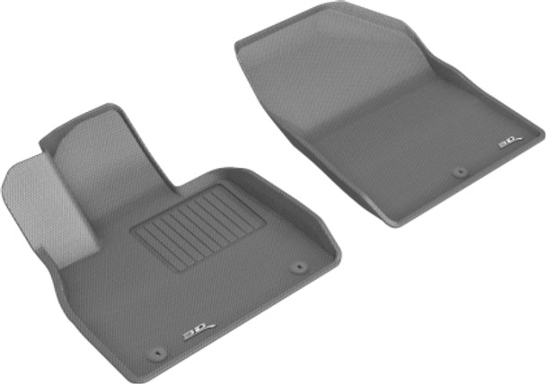 3D MAXpider 2020 Hyundai Palisade Kagu 1st Row Floormat - Gray