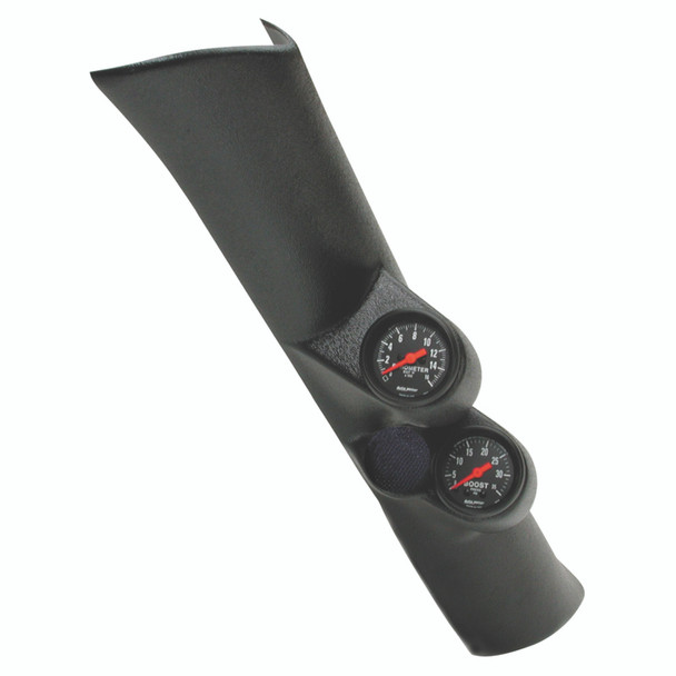 AutoMeter 7091 Z-Series Dual A-Pillar Gauge Kit Fits 98-02 Ram 2500 Ram 3500