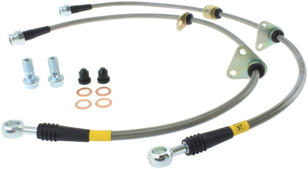 StopTech 950.40000 Stainless Steel Braided Brake Hose Kit