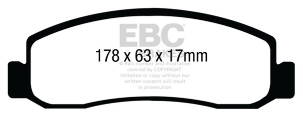 EBC Brakes UD13331 Ultimax  Brake Pads Fits 11 F-250 Super Duty