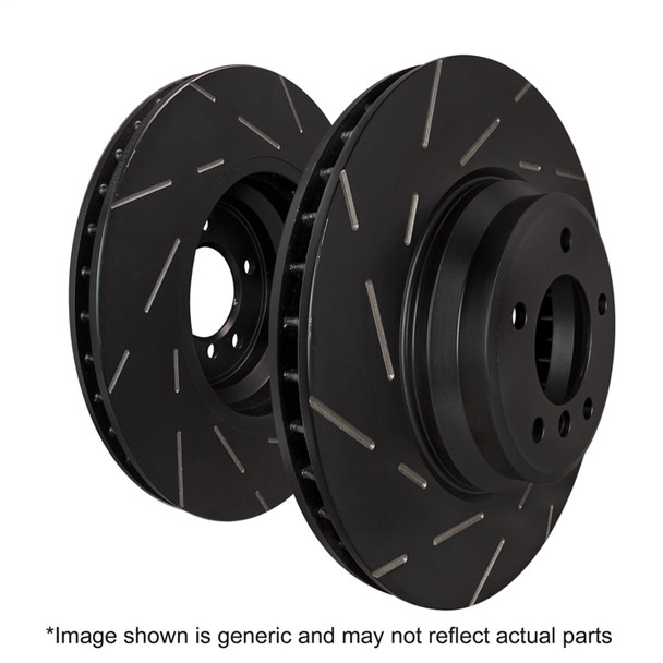 EBC Brakes USR7069 USR Series Sport Slotted Rotor Fits 87-92 Cougar Thunderbird