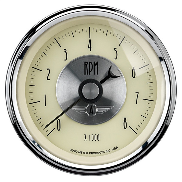 AutoMeter 2097 Prestige Series Antique Ivory Electric Tachometer