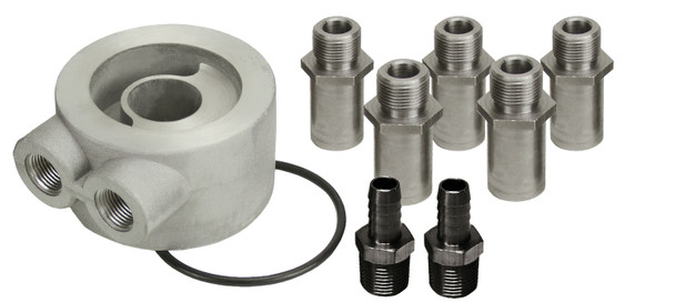 Derale 15735 Universal Non-Thermostatic Sandwich Adapter Kit