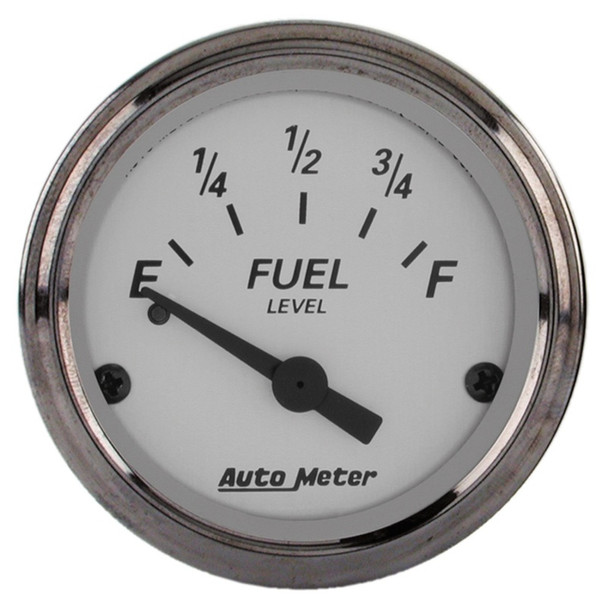 AutoMeter 1904 American Platinum Electric Fuel Level Gauge